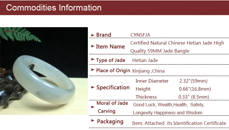 CYNSFJA настоящий редкий Сертифицированный натуральный нефритовый нефрит 59 мм Женский нефритовый браслет хорошее ювелирное изделие Высокое качество лучшие подарки
