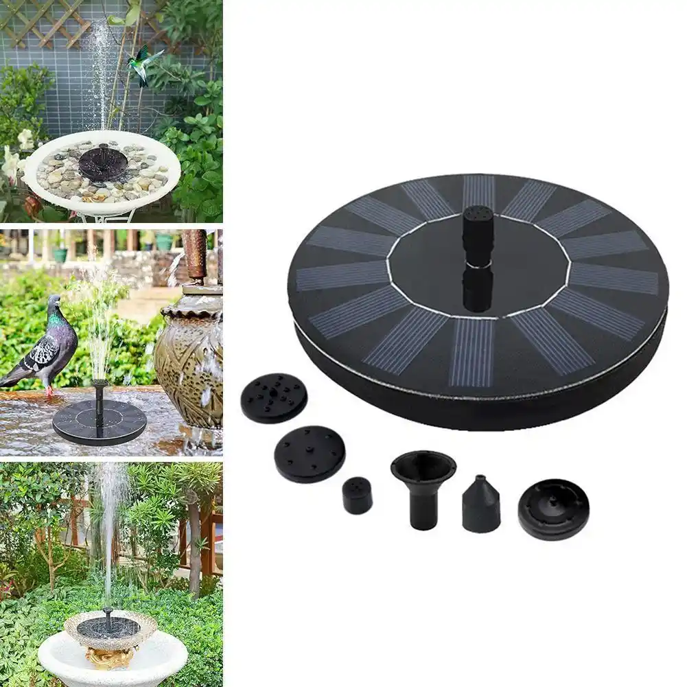 Mini Solar Power Brunnen Garten Pool Teich 16 Wasser Deco Outdoor Vogel Pumpe 1cm Solar Brunnen Garten Bad Panel Flo L5c2 Aliexpress