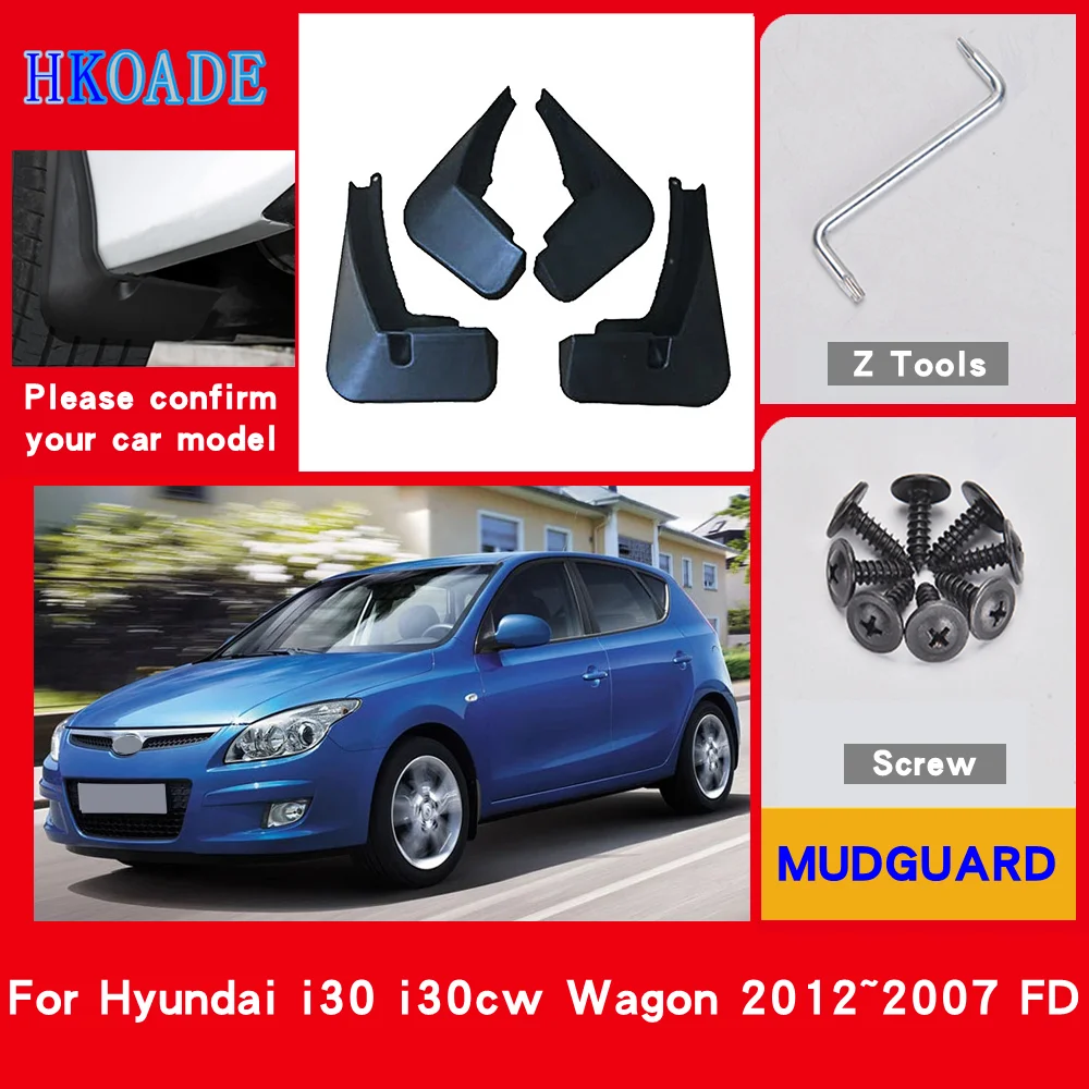 Car Mudflaps Splash Guards For Hyundai I30 I30cw Wagon 2007 2012 Mud Flaps Splash Guard Mudguard Fenders Splasher Accessories Flaps Splash Guards Mud Flaps Splash Guardssplash Guard Aliexpress