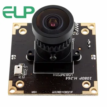 

ELP 3megapixel Aptina AR0331 H.264 MJPEG UVC USB Camera Wide dynamic WDR Camera module USB with camera