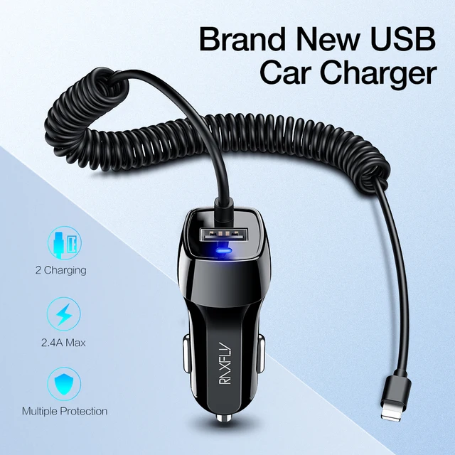Car Charger Car USB Quick Charger 3.0 For Xiaomi Car Charger For Mobile Phone Micro Type C Fast Cable For HAUWEI Chargers 2