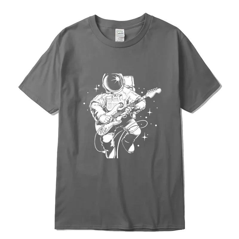 FIFY STORE T-shirt Astronaute Musique 100% coton  