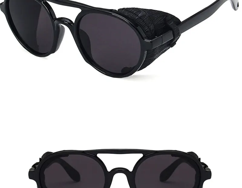 Leonlion панк ретро солнцезащитные очки Мужские Винтажные Солнцезащитные очки для мужчин/женщин Роскошные брендовые солнцезащитные очки для мужчин Панк Lunette Soleil Homme