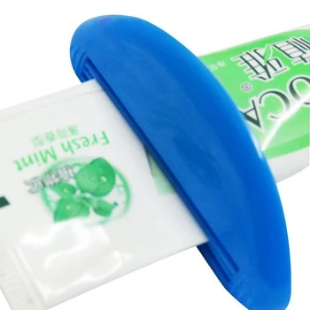 

New 4x PP Tube Squeezer Toothpaste Dispenser Holder Rolling Bathroom Extract