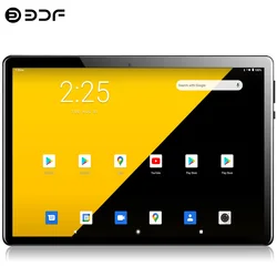 Tablette PC de 10.1 pouces, avec Octa Core, 4G, alphabet, Android 10.0, Google Play, 1280x800 IPS, 4 go de RAM, 64 go de ROM, double carte SIM, GPS, nouveauté 