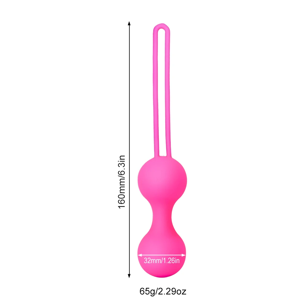 Safe Silicone Smart Ball Vibrator Kegel Ball Ben Wa Vagina Tighten Exercise Machine Sex Toy for Women Vaginal Geisha