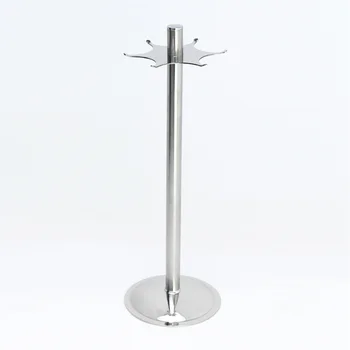 

Hanging Hanger Storage Rack Kitchen Utensil Stainless Steel Pan Spoon Organizer Holder Cooking Tools 360 Degree With Six Hooks