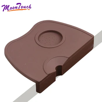 

Small Non-slip Thick Silicone Coffee Powder Espresso Tamping Corner Mat Tamper Pad Coffee Maker Barista Coffee Mat Accessories
