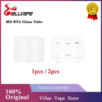 

Original Hellvape MD RTA Glass Tube 2ml/4ml Capacity for Hellvape MD RTA Electronic Cigarette Vape Hellvape Glass Tube