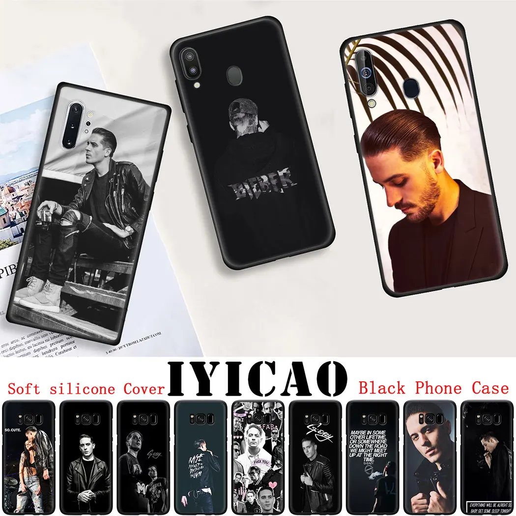 Soft silicone Cover for Samsung J7 Duo J4 J6 Prime A6 Plus A2 A3 A5 A7 A8 A9 J8 Black Phone Case G Eazy Colorful Cute | Мобильные
