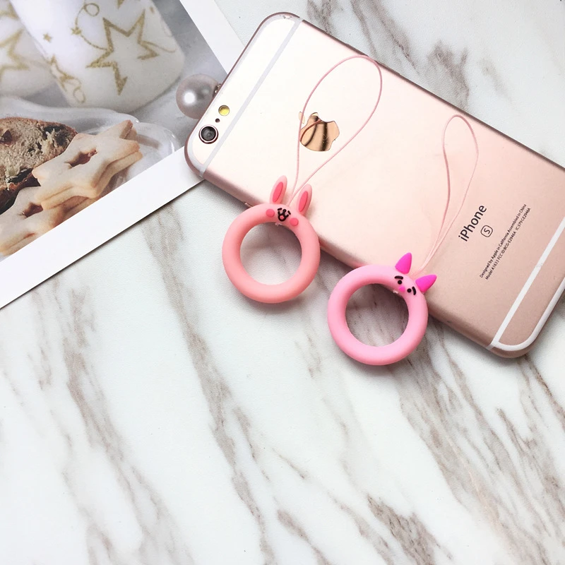 Мультфильм niedliche baren собрать удобный шнурок schlussel кольцо lanyard anhanger Универсальное кольцо seil fur alle handys