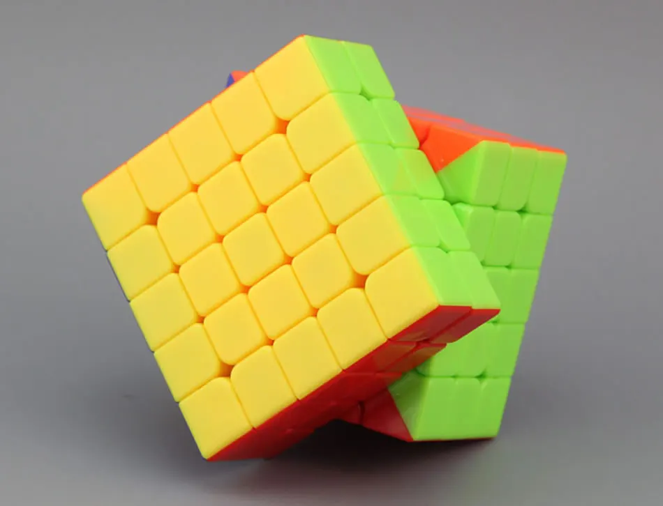YuXin фиолетовый Kylin 5x5x5 волшебный куб чжишэн Единорог 5x5 Скорость твисти головоломки Развивающие игрушки для детей