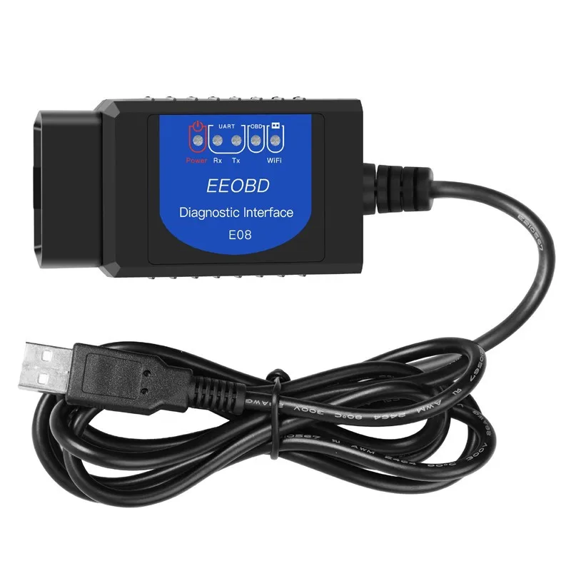 ELM327 OBD OBD2 считыватель кодов CAN-BUS поддерживает мультибрендовые автомобили многоязычный BT USB работает