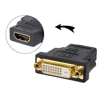 

DVI to HDMI Adapter Gold Plated HDMI Female to DVI Female Video Converter 1080P for PS3 Projector HDTV