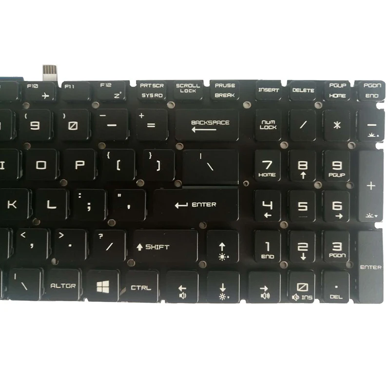 Teclado do Portátil dos Eua para Msi Novo Ms-16jb Ms-16j3 us Teclado Gp62 Ms-16j9 Ms-16j5 Ms-16j6 - Imagem 6