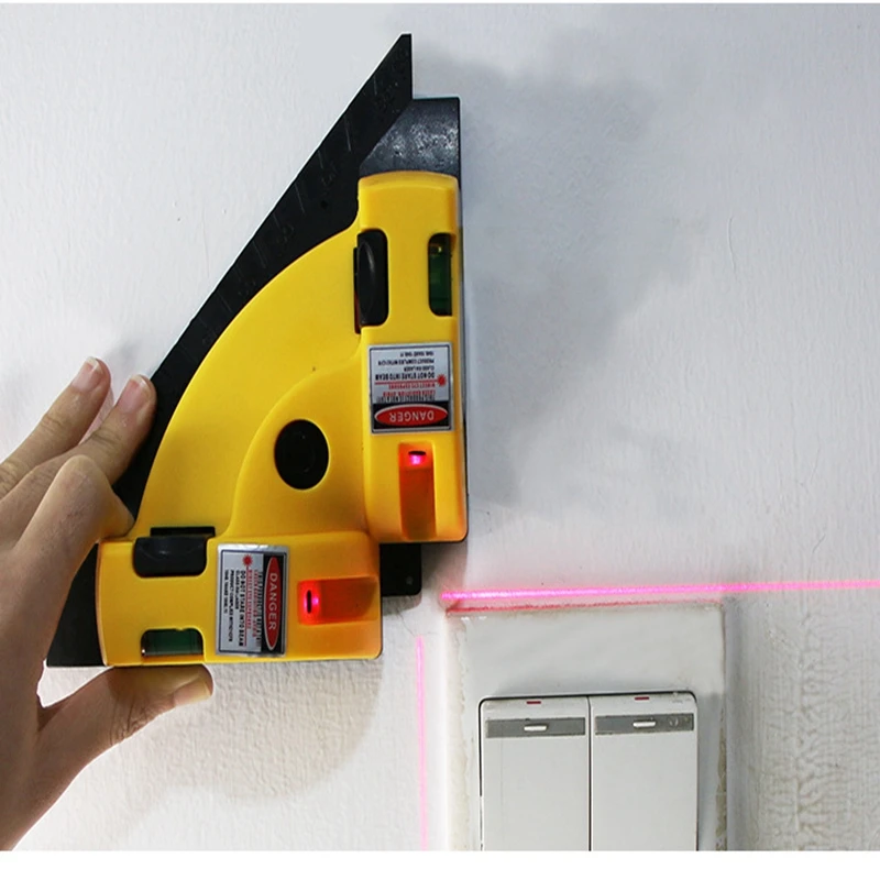 

Wall tile 90 degree tiling artifact tile leveling machine Laser angle meter tiling right angle grounding instrument