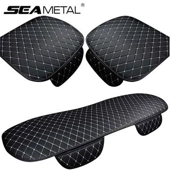 

Car Seat Cover Cushion Automobiles PU Leather Universal Auto Interior Accessories Four Seasons Protect Set Chair Mat Car-styling