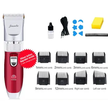 

Professional Electric Hair Clippers USB Rechargeable Haircut Trimmer Machine Set for Men/Kids/Barber Grooming Cutter Waterproof