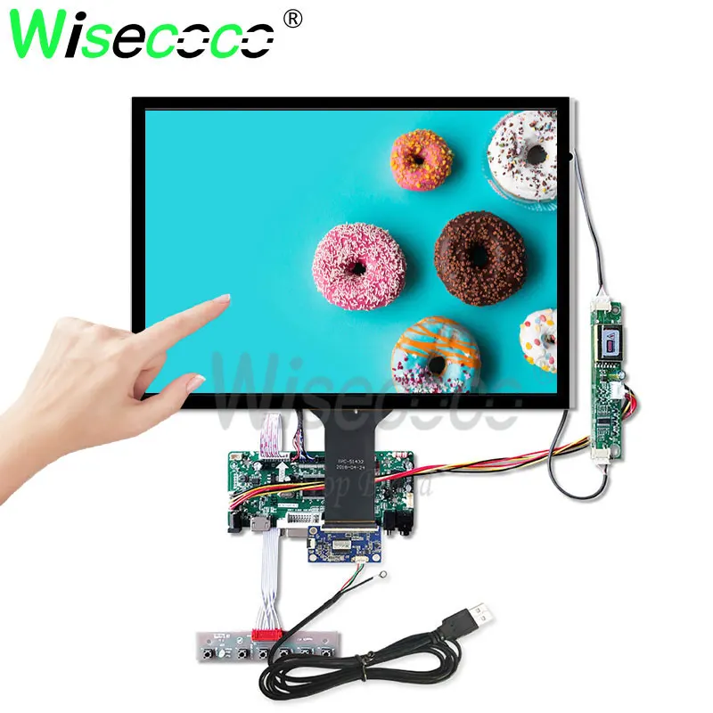 Wisecoco 15-дюймовый сенсорный экран 1024*768 антибликовый ЖК-дисплей для ноутбука