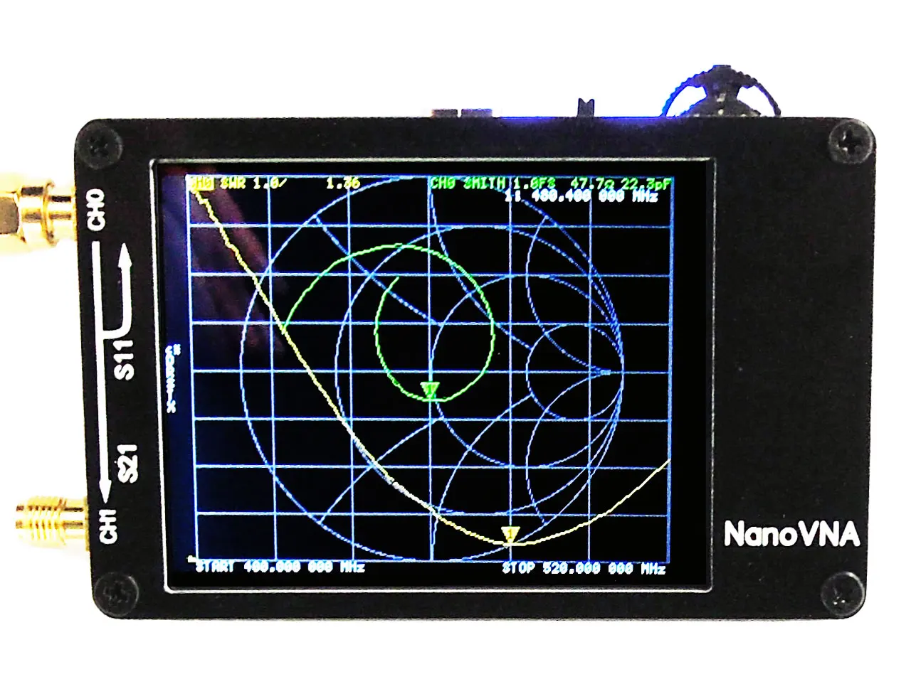 NanoVNA Векторный анализатор цепей антенна анализатор MF ВЧ ОВЧ UHF