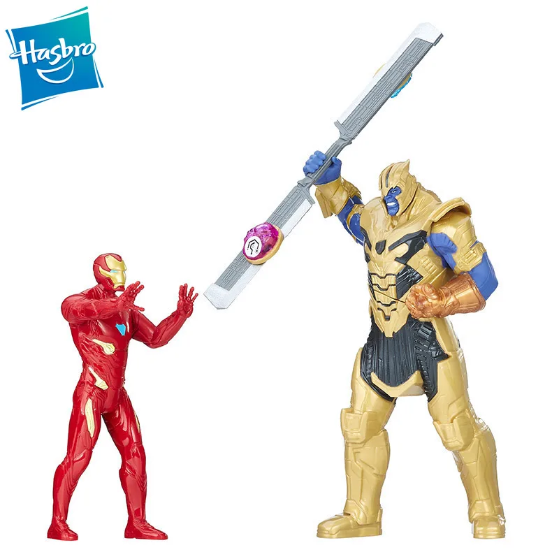HASBRO Marvel Мстители легенды Классический супергерой танос против Железного