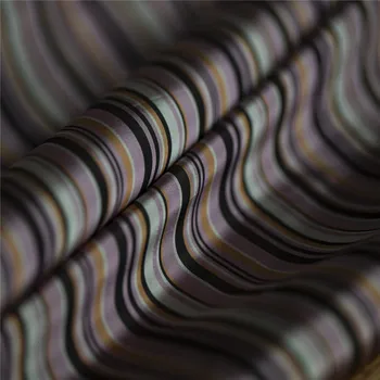 

Yarn-dyed multi-colors striped pure silk taffeta fabric,slight sculpture,sewing for dress,pants,suits,home,craft by the yard
