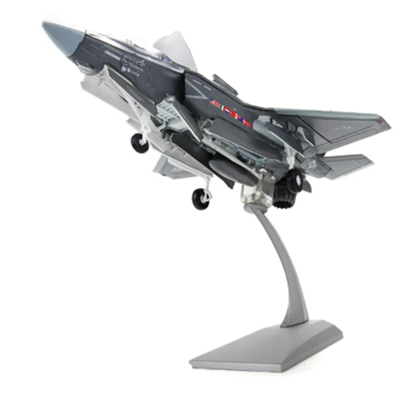 Коллекция 1: 72 Масштаб F35 четвертое поколение Американский истребитель 21,5 см модель литой под давлением сплав военный самолет дисплей для взрослых