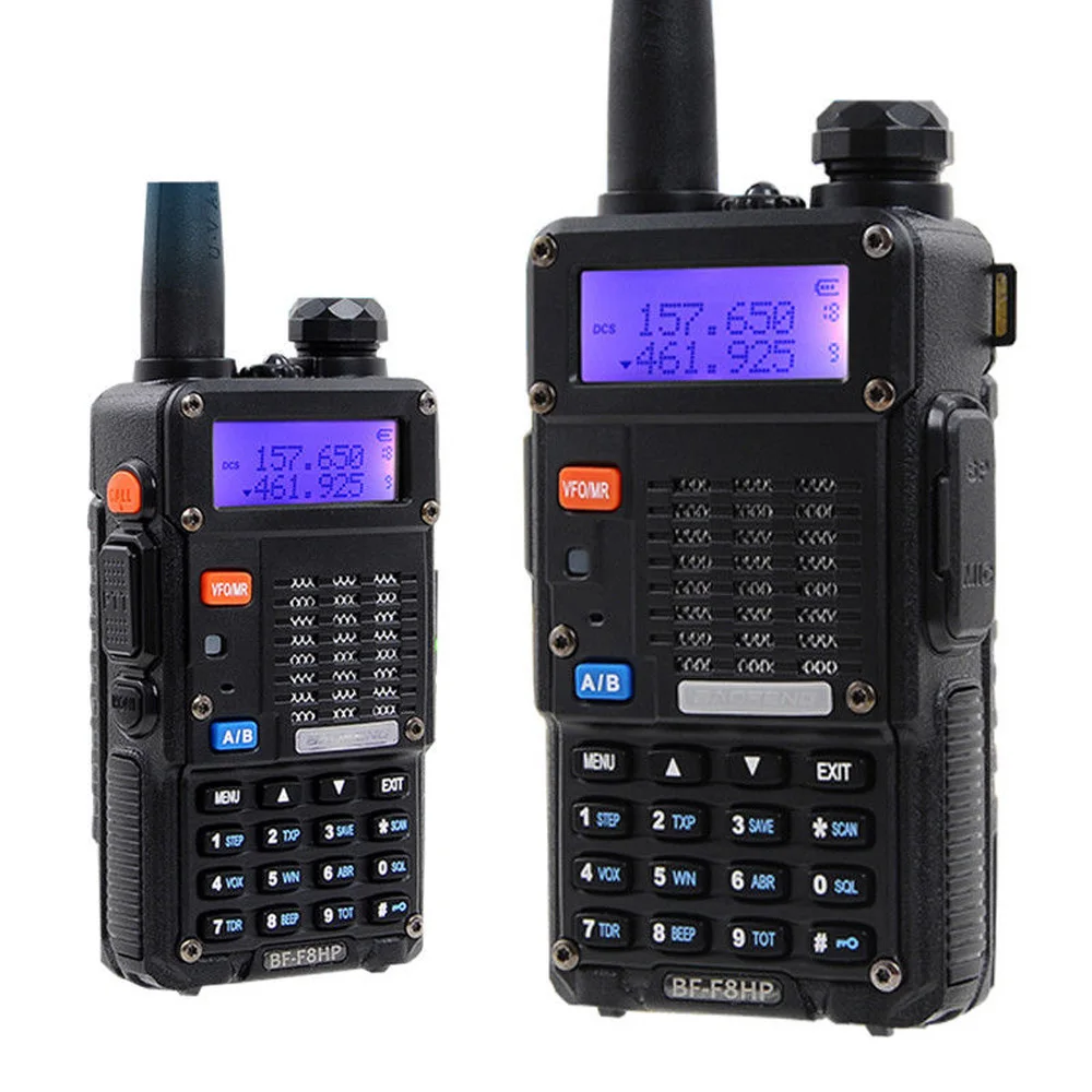 Профессиональный двухсторонний радиоприемник Walkie Talkie ж/аксессуары трансивер, монтируемый без инструментов частотный диапазон(МГц): 400-480 МГц 136-174 МГц