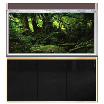 

[JX-9830] Fish Tank Background HD Natural Series Aquarium Sticker Mural Decoration Painting Pattern Size Can Be Customized