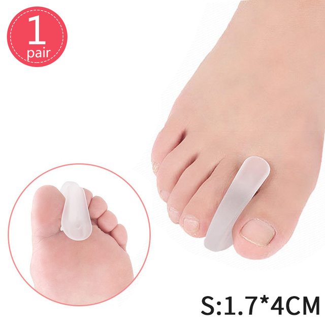 Hallux Valgus Corrector Orthotics Orthopedic Adjuster Toe Separators Finger Toe Straightener Correction Pad Foot Care