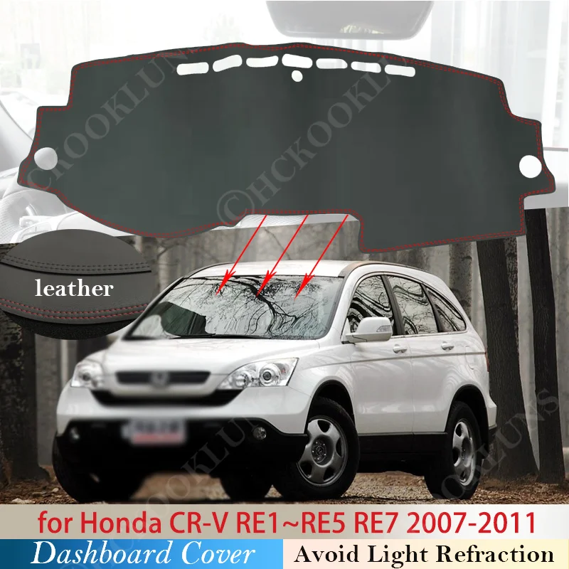 PU Leather for Honda CR V RE1 ~ RE5 RE7 2007 2008 2009 2010 2011 