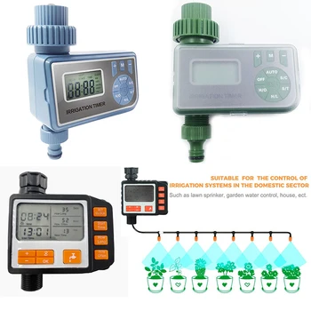 

Garden Watering Timer Controller Automatic Watering System Controller LCD Large Screen Digital Display Intelligent Timer Waterer