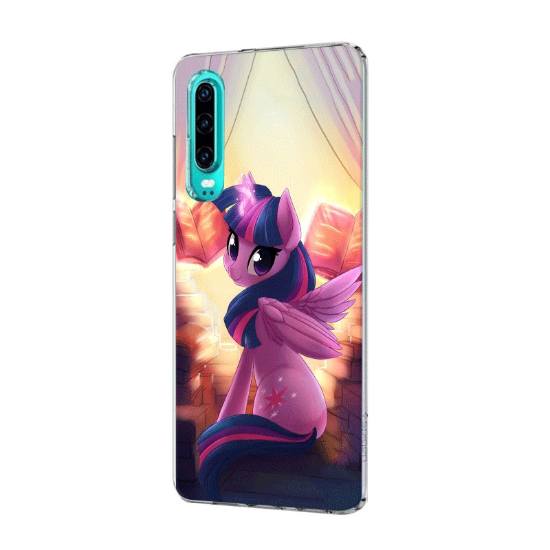 Чехол для мобильного телефона для Huawei Honor 6a 6C 7A 7C Note 10 8X View 20 8 9X Lite Pro Play жесткий чехол My Little Pony Luna - Цвет: H10