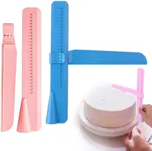 Grattoir à gâteau lisse réglable Fondant spatules outils de cuisson pour gâteaux coupe-pâtisserie accessoires de cuisson outils de décoration de gâteau