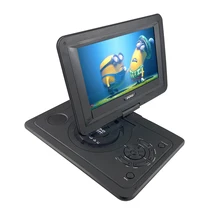 Новинка 13,9 дюймов портативный dvd-плеер перезаряжаемый аккумулятор игровой плеер радио портативный аналоговый ТВ AV SD/MS/MMC кардридер