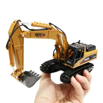 

1:50 Alloy Excavator Toys Engineering Vehicle Diecast Model Metal Castings Vehicles Kids Toys Gifts Collection Simulation Toys