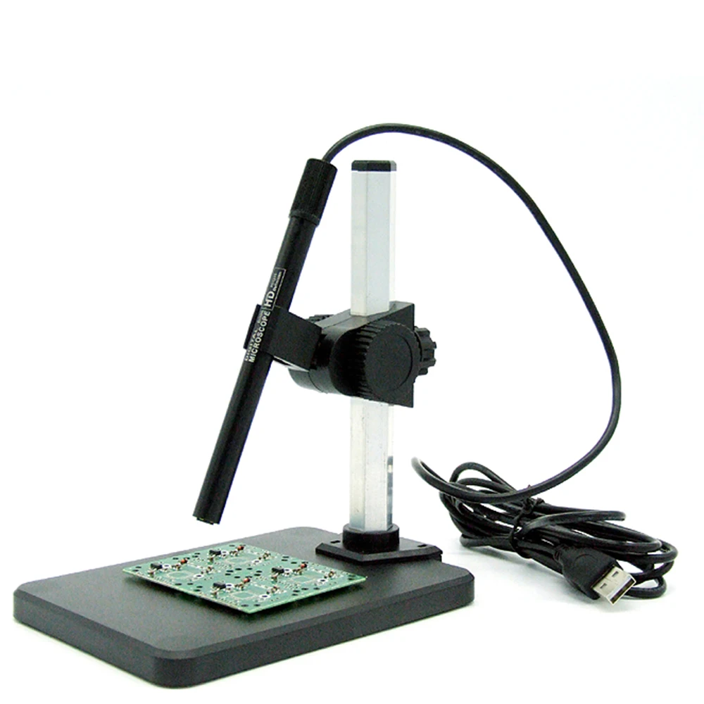 

B006 1-600X Magnification High Definition Digital Microscope Magnifier Magnifying Tool Pen Style 6 LED Lights