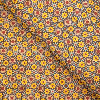 

Cork fabric Tile, portuguese ceramic tile mosaic pattern COF-288