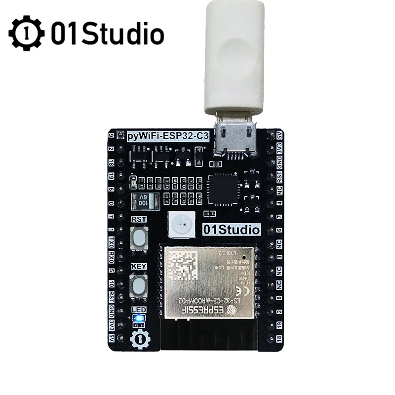 Estúdio Pywifi-esp32-c3 Desenvolvimento Demo Placa Embutida Micropython ...