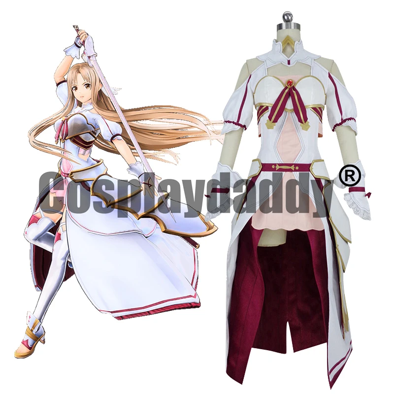 Меч искусство онлайн: алицинизация Lycoris Underworld Stacia Yuuki Asuna Косплей Костюм S002 |