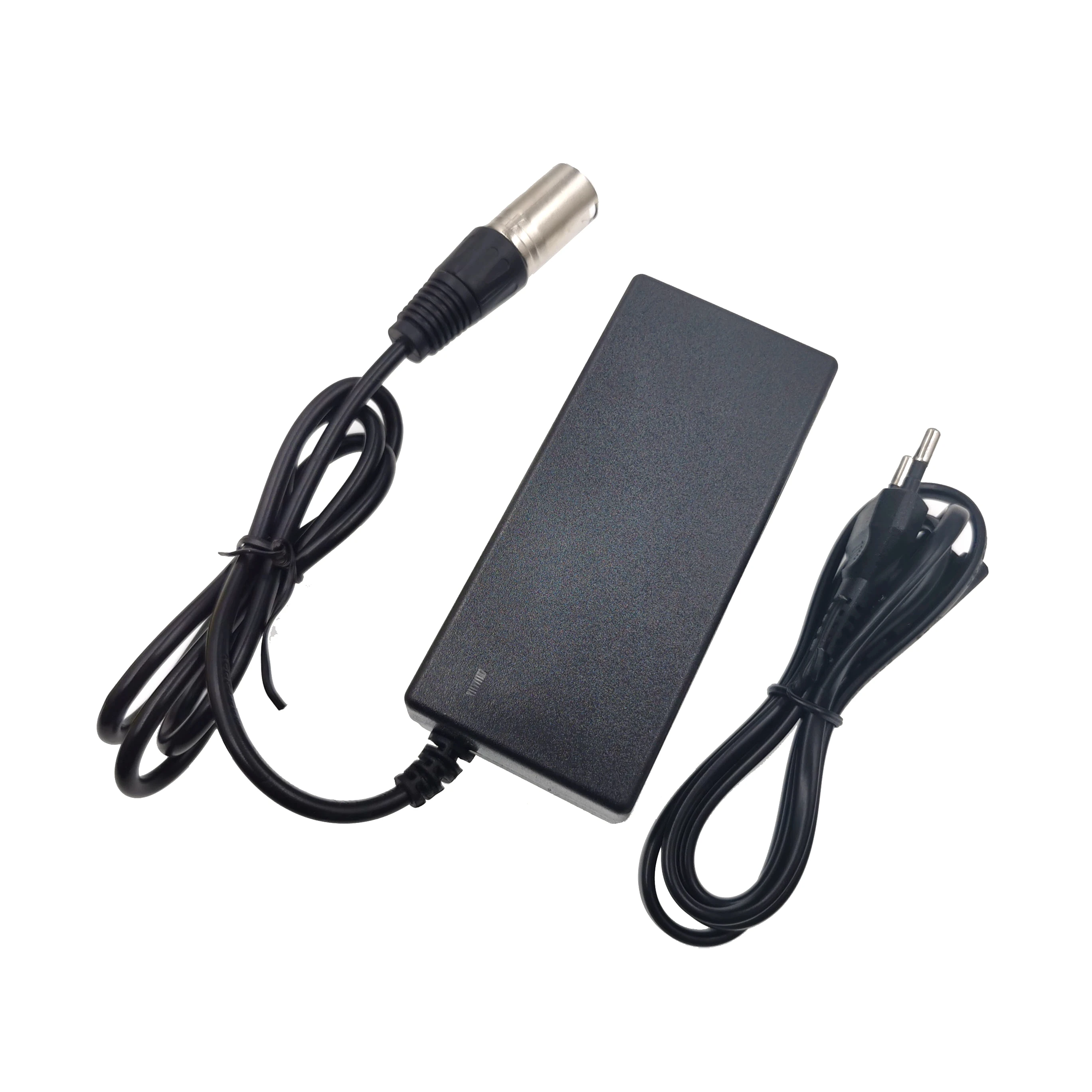 Carregador de Bateria de Lítio para Bicicleta Elétrica 36v 42v 2a Pacote de Bateria de Lítio de 36v com Pinos Xlr Socket Conector - Image 4