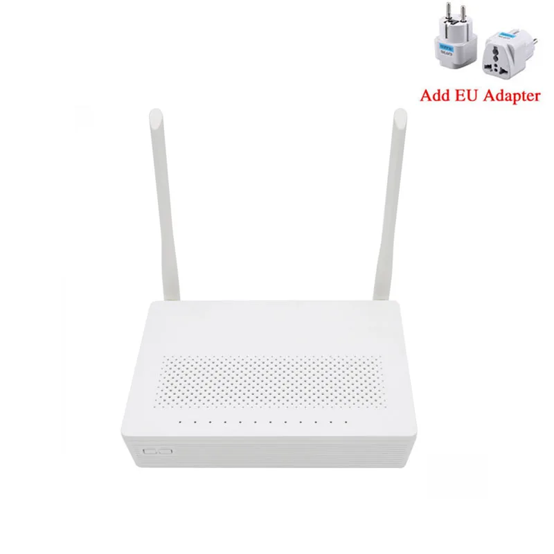 Mới Huawei EG8145V5 Cáp Quang FTTH Modem GPON 4GE + 1Tel + 1USB + Wifi 2 Băng Tần ONT ONU, mạng Quang Nhà Ga Tiếng Anh Miếng Dán Cường Lực wifi hotspot amplifier Wireless Routers