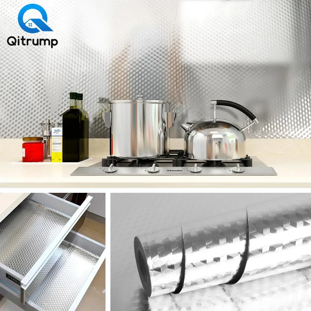 Waterproof Oil proof Multifunctional Self Adhesive Wallpaper Roll