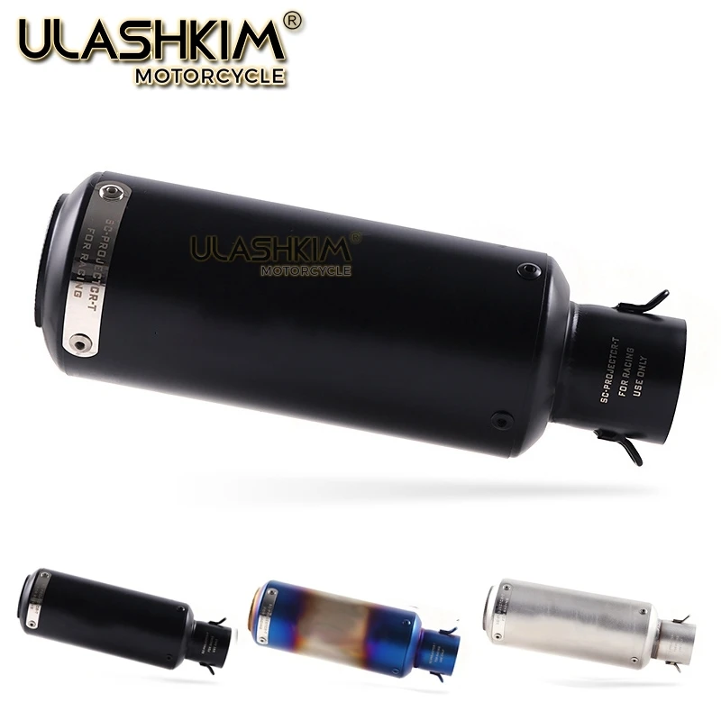 

AKRAPOVIC Universal Motorcycle Modified Scooter Akrapovic yoshimura Exhaust Muffle pipe CBR125 CBR250 CB400 CB600 YZF FZ400 Z750