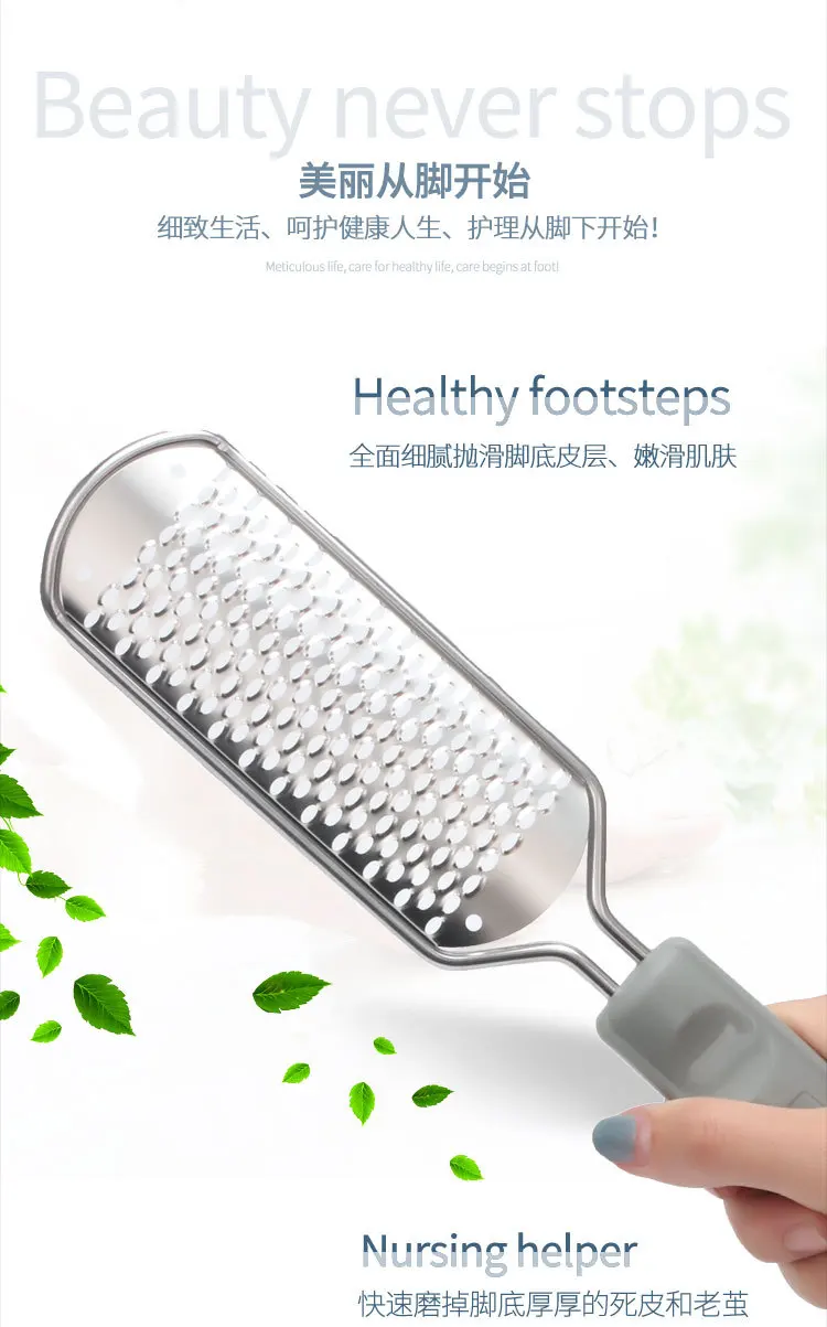 Exhibition Stainless Steel gua jiao dao Exfoliating Scrub Pedicure Knife Shaving This Maker Repair Calluses Grind Crural Stone R