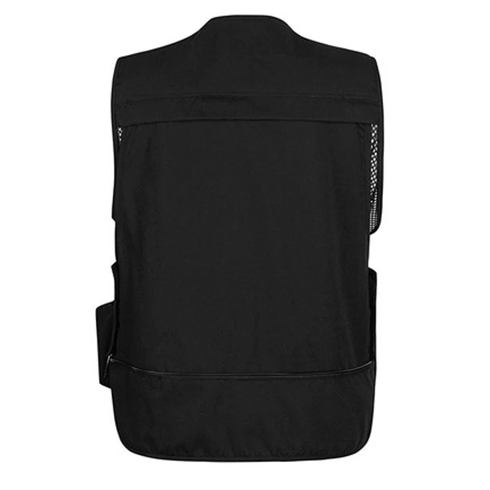 

Breathable camping hiking Thin Vest Mutil-Pocket Photography Waistcoat Jacket PLUS Size enough pockets Fishing Vest