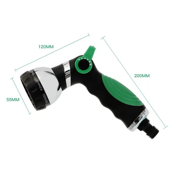 

New 8 Models Garden Water Hose Nozzle Multifunctional Irrigation Car Washing Yard Water Sprayer Pipe Tube Nozzle Sprinkler