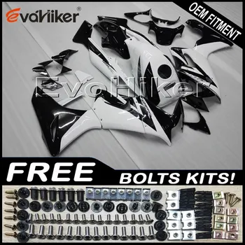 

Custom motorcycle fairing for CBR125R 2004 2005 CBR 125R 04 05 ABS plastic motorcycle panels black white+Gifts