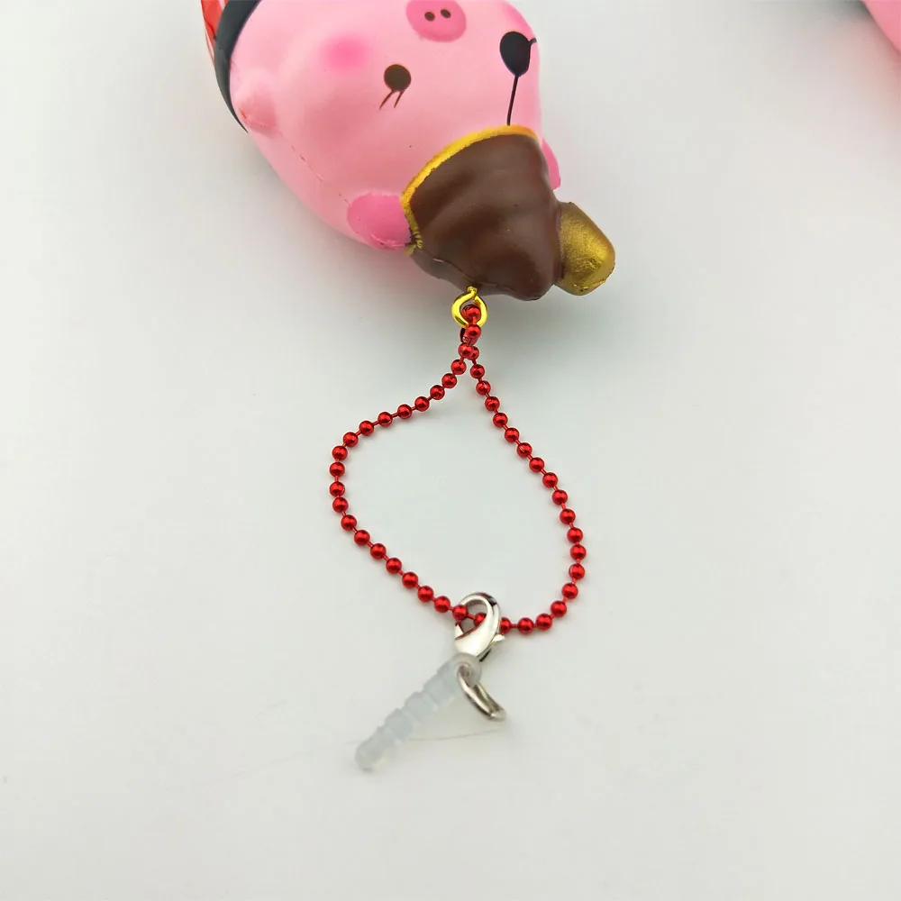 Мягкая Мини-Пиратская свинка обладает ароматом, может медленно сдавливать, декомпрессионные игрушки, детские игрушки, подвески для мобильных телефонов