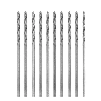 

Multifunction 10 Pcs Tiny Micro HSS 1.2mm Straight Shank Twist Drilling Bit N1HF